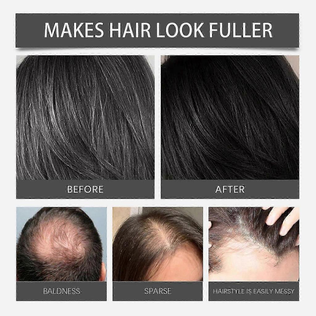 Hair Liquid Concealer Hairdressing Brown Black Natural Color Mild Long Lasting Easy To Clean Refreshing Hairdressing Agent