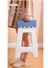 Portable Thickened Plastic Folding Stool for Home, Dining, and Outdoor Use