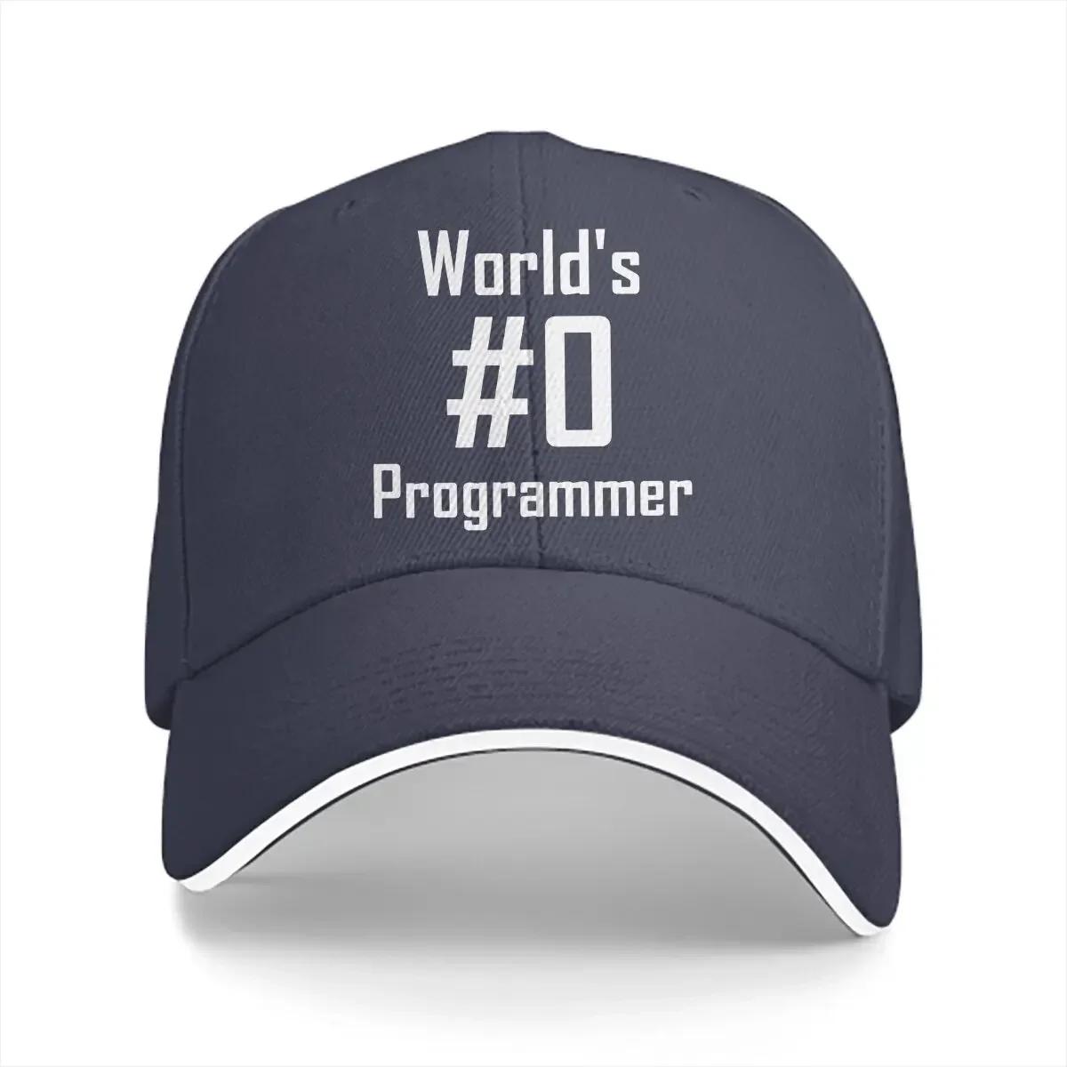 

Worlds 0 Programmer Baseball Cap Men Hats Women Visor Protection Snapback Linux Operating System Caps One Size