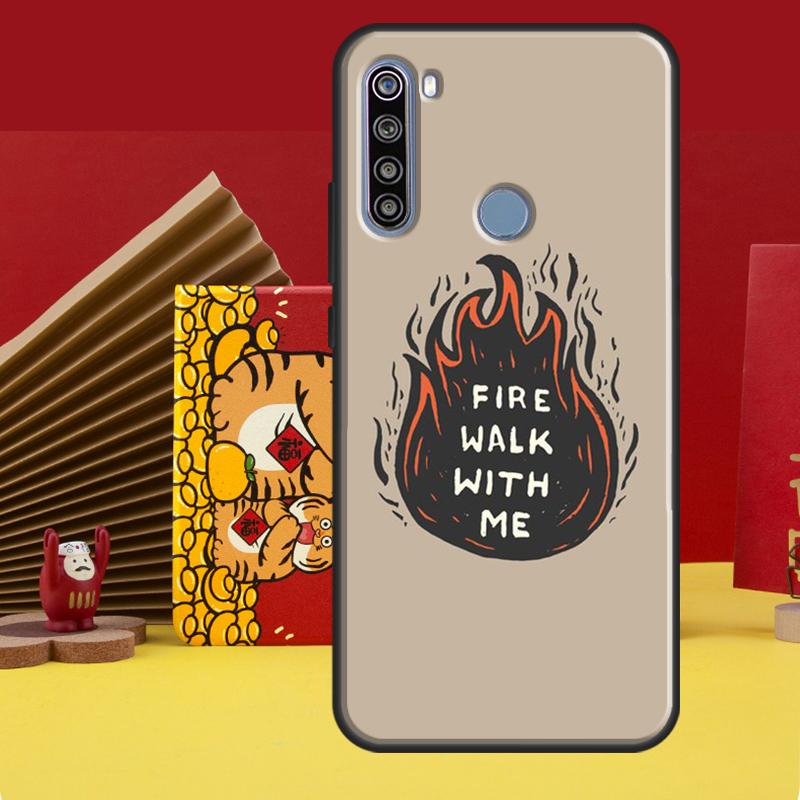 Fire Walk With Me Twin Peaks Case For Redmi Note 12 10 8 9 11 Pro Cover For Redmi Note 12S 11S 10S 9S 8T 9C 10C 12C Coque
