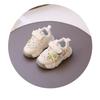 Girls sports shoes new spring and summer children's shoes girls fashion mesh breathable casual shoes embroidery flowers