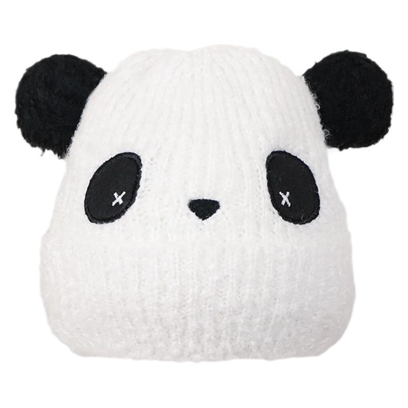 Middle child hat cute super cute boys pullover ear hat autumn and winter warm girls knitted chenille hat