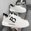 Men's shoes autumn breathable new trend versatile sports leisure board shoes student height increase white tide shoes