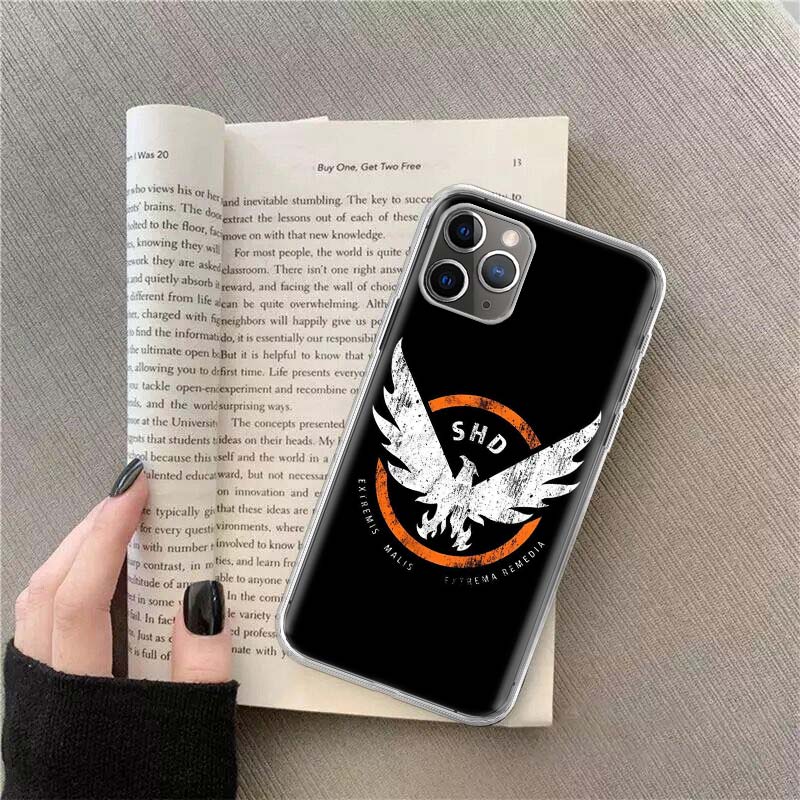The Division 2 Phone Case For Apple Iphone 12 13 Mini 14 15 Pro 17 Pro Max Air 11 16E 16 Plus Shell Cover Clear TPU