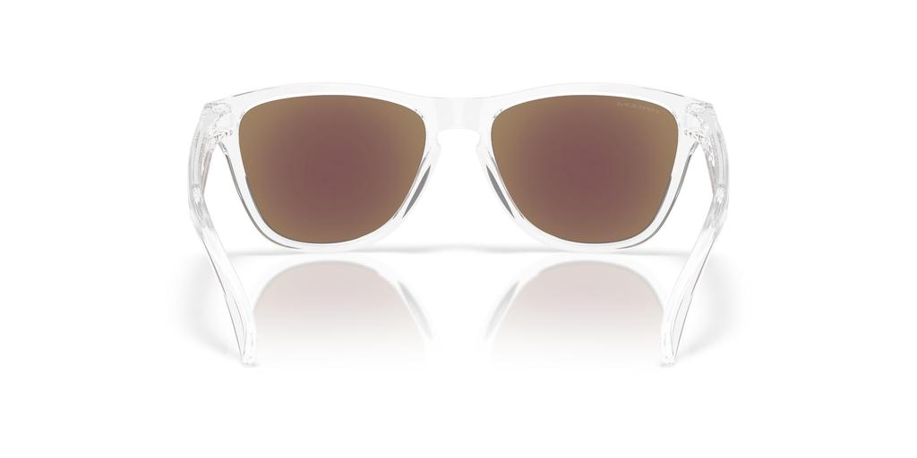 Oakley Sunglasses Frame Color Polished Lens Prizm 53mm Men's 0OO9508, (Front) Clear, Color SAPPHIRE,