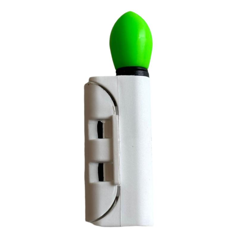1 Piece Double Bells Rod Clip Fishing Bite Alarms Fishing Rod Bells Ring Induction Lamp Bright Night Flash Led Without Battery