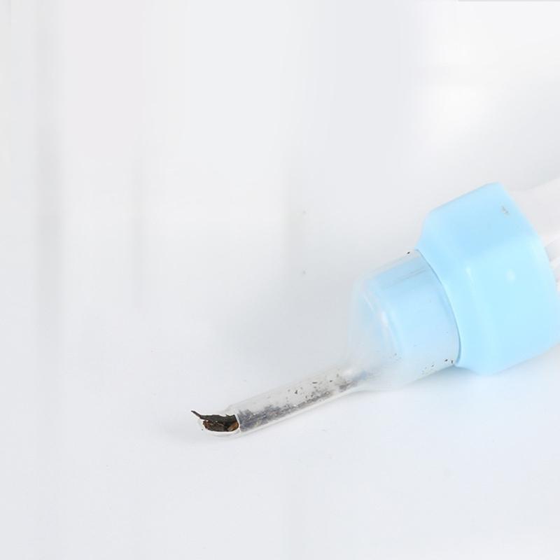 Ohrreiniger Sicher & Effektiv Ohrenschmalz-Saugwerkzeug mit 2 Weichen Aufsätzen Einfach zu Bedienenes Elektrisches Ohrlöffel-Set für Baby Kinder