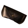 DE Leather Eyeglasses Made In Japan Genuine Simple Black [AM MASS] Men's Case, (Tochigi Leather), Stylish, Leather, Design, GC-043