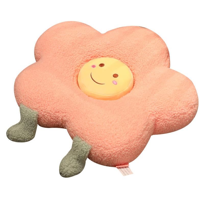 50cm Cute Plant Flower Plush Toy Pillow Soft Sofa Cushion Cute Girl Baby Birthday Companion Gift Creative Ornament