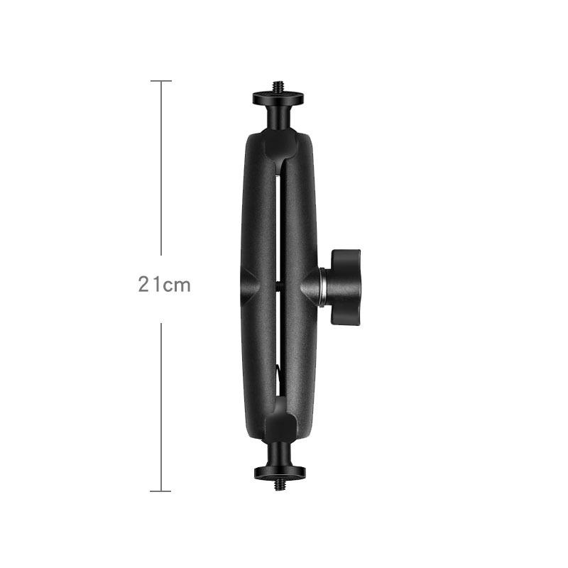 1 inch Ball head 1/4" to 1/4" Ballhead Double Socket Arm Mount Holder for Insta360 One X2 X3 DJI GoPro SJCAM Camera Accessories