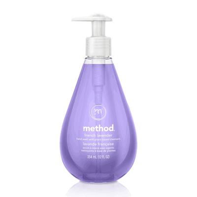 Naturally Derived Gel Hand Wash French Lavender, 12 Fl Oz