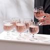 ZISIZ Elegant Diamond Wine Glass