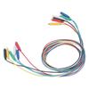 6 Piezas de Sondas de Prueba Magnéticas de Silicona Suave y Flexible Cables de Prueba Jumper 30V AC 5A para Control de Termostatos