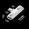 Type C Audio- en Oplaadadapter voor Continue Muziekervaring en Snel Opladen voor Laptop Tablets Smartphones