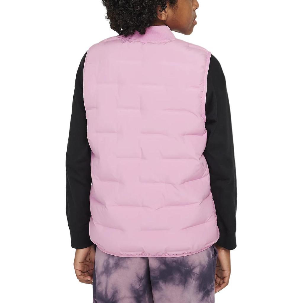 Nike Down Vest Casual Fashion Warm Mysterious Flamingo Red Kids Vest HQ7178-646