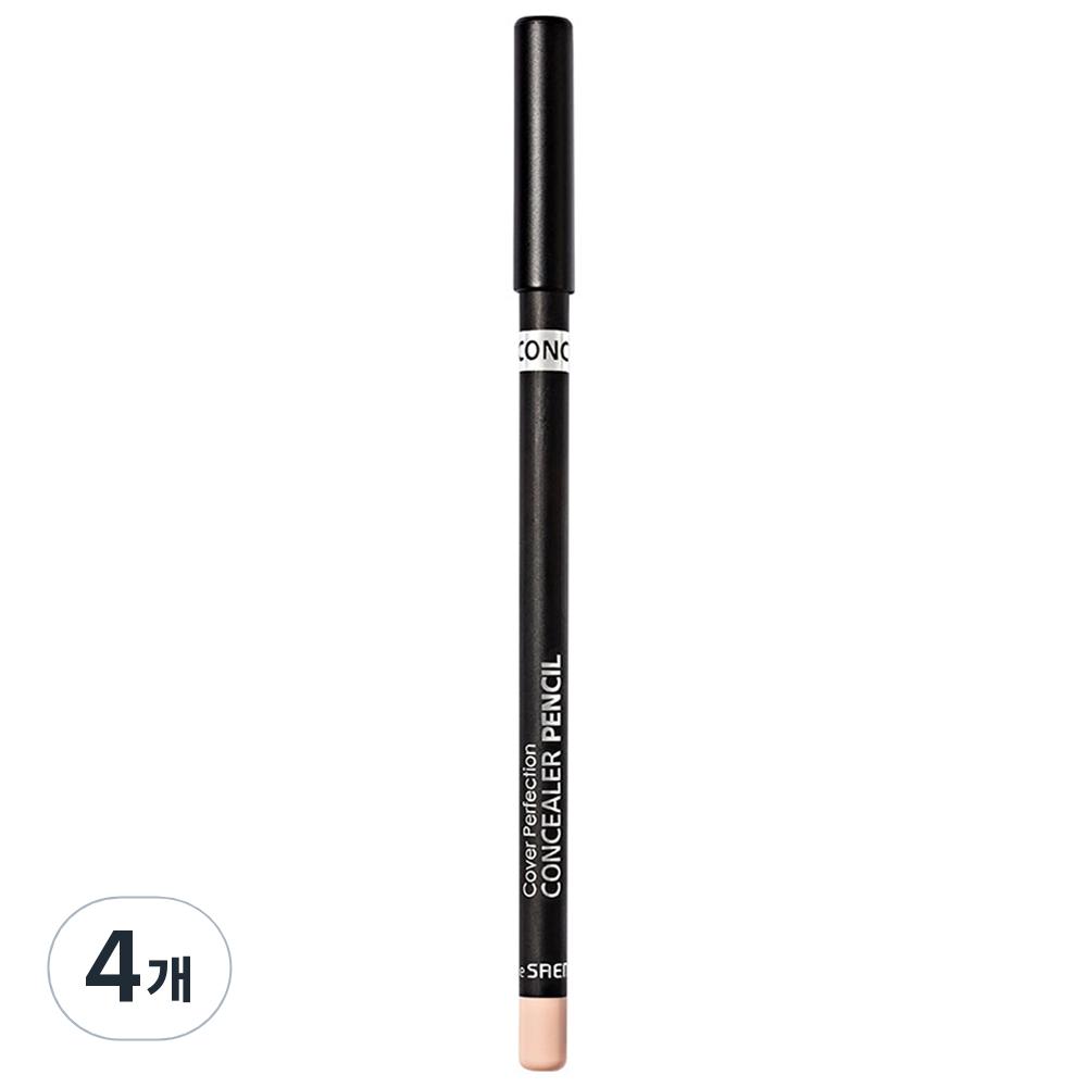 

The Saem Cover Perfection Concealer Pencil 1.4g, 1.0 Clear Beige, 4 pcs.
