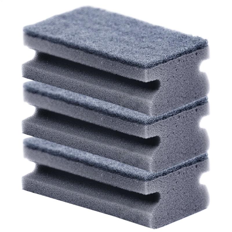 3 pcs Double-sided Cleaning Sponges Household Scouring Pad Pan Pot Dish-Washing Sponges Non-Scratch Cleaning Scrub Sponges United States