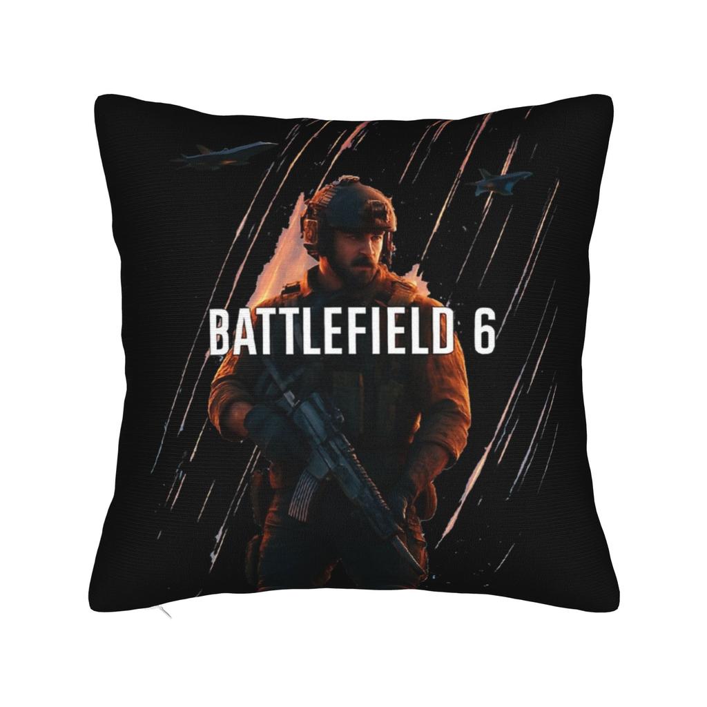 Battlefield 6 Funny Games BF6 Pillowcase Merch Printing Cushion Cover Decorations Pillow Case Cover Chair Multi-Size