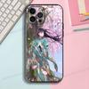 Anime M-Miyo K-Kudou Silicone Soft Phone Case For IPhone17 16 15 14 13 12 11 Pro Max Plus X XR SE Cover