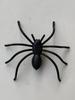 12 Black Luminous Small Halloween Prank Spiders