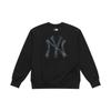 MLB Monogram Serie Vintage New York Yankees Moda Personalità Classica Alla Moda Versatile Comodo Girocollo Manica Lunga Felpa 3AMTM0654-50BKS