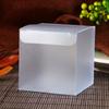 25pcs Plastic Frosted Gift Box Party Favor Boxes Treat Boxes Square Packaging Box Gift Wrap Box
