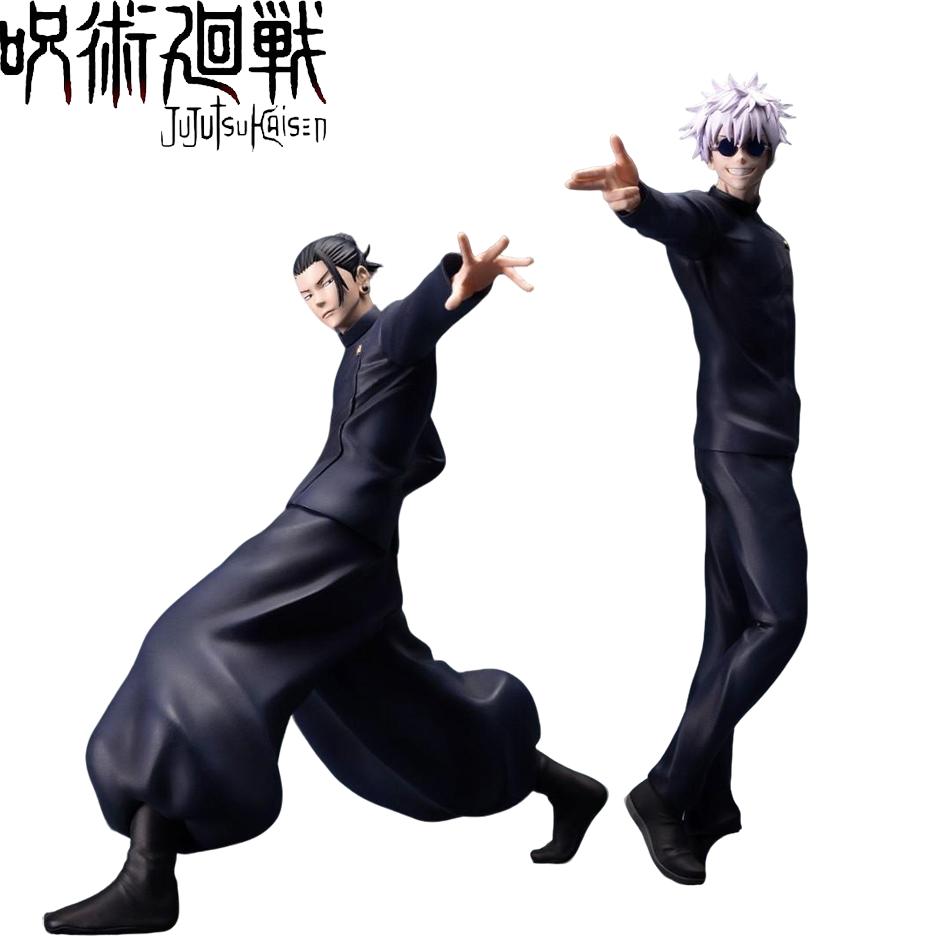 2 kinds 17cm Japanese Anime Jujutsu Kaisen Model Gojo Satoru Action Model PVC Figure Playthings Collectible Statue Standing Kids Gift