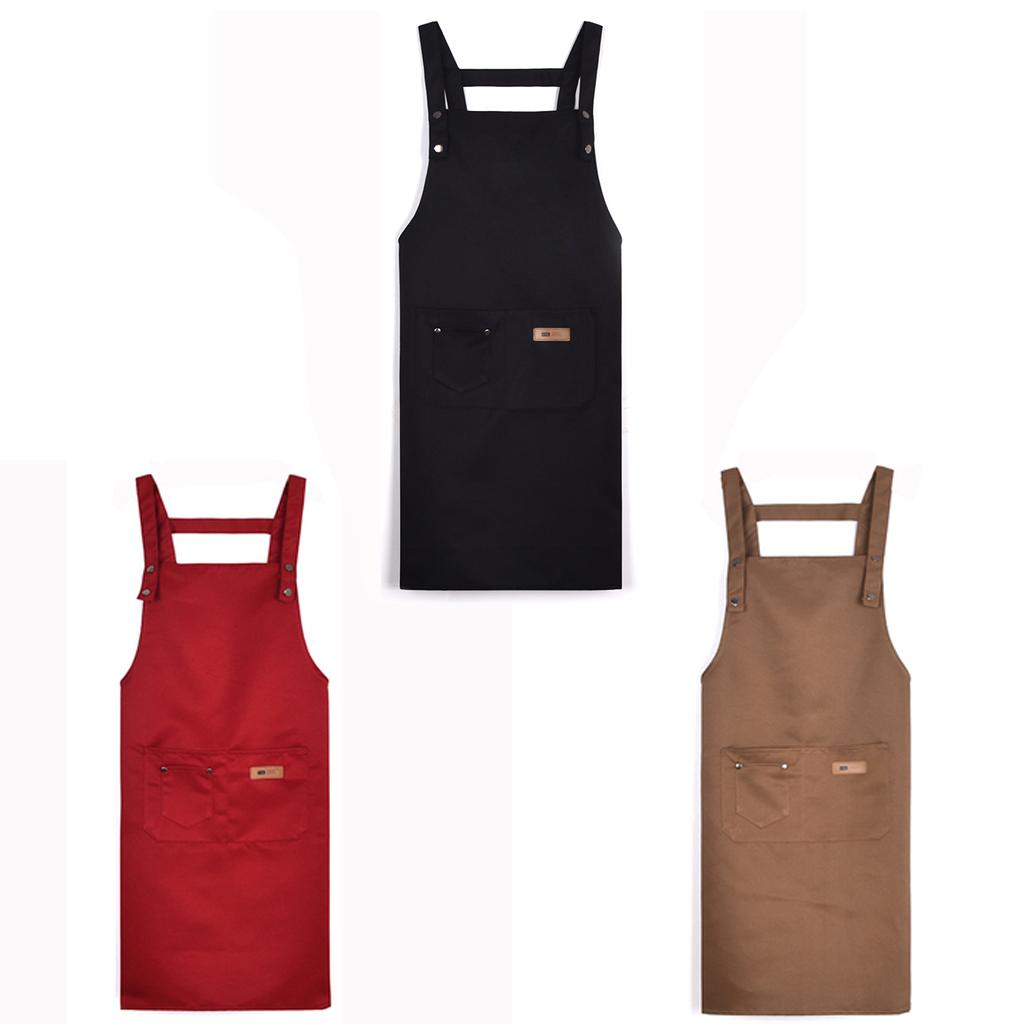 Moda Mutfak Önlükleri Kadın Erkek Şef Iş Önlüğü Izgara Restoran Bar Mağaza Kafeler Güzellik Çivi Stüdyoları