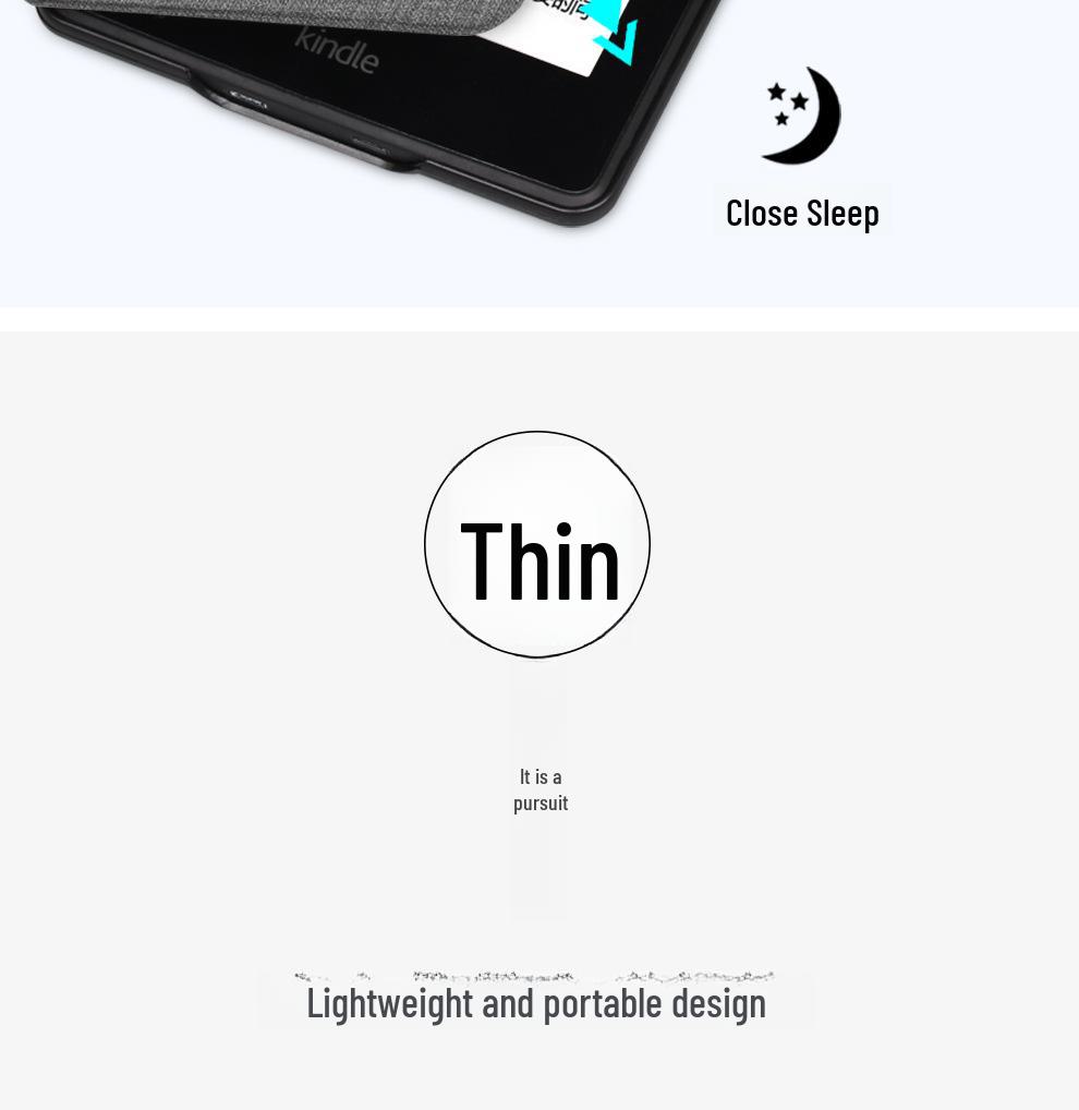 Kindle Paperwhite 2/3/4 Cover, 658 Bright Color KPW3 Cloth Protective Case