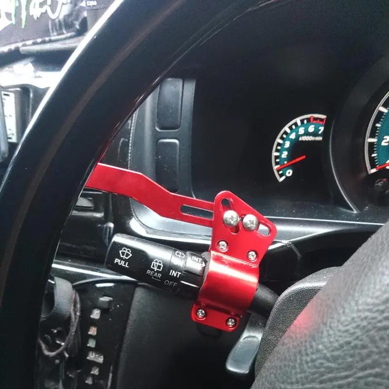 Universal Auto Styling Anpassung Lenkrad Blinkerhebel Verlängerung Blinkerhebel Position Nach oben Kit Aluminium Autozubehör