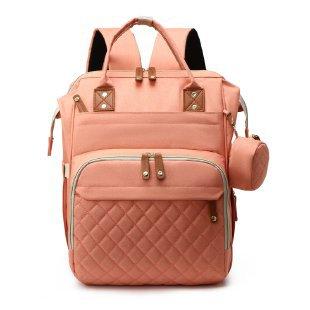 Schoolbag Manufacturers Wholesale Boslan Mommy Bag In Korea Backpack Portable Multi-functional Large Capacity Mother and Baby Backpack