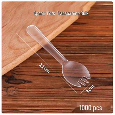 Disposable Plastic Fork Spoons