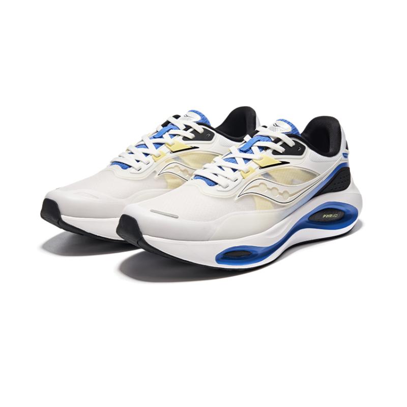 SAUCONY Phoenix Inferno 3 Anti Slip Wear Resistant Low Top City Commute Training Running Shoes Men's White Blue Saucony S28188-1