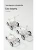 Starbaoqi Spine-Support Eggshell Baby Stroller: Foldable, Two-Way, High-View, Sit-Lie Design