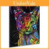 Animal Painting Canvas Wall Art With Handdrawn Design For Living Room Decor