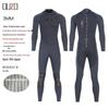 OUZO 3mm Thick Warm Diving Suit for Men and Women - CR Super Elastic Jellyfish Proof for Winter, Snorkeling, Surfing, and Watersports.