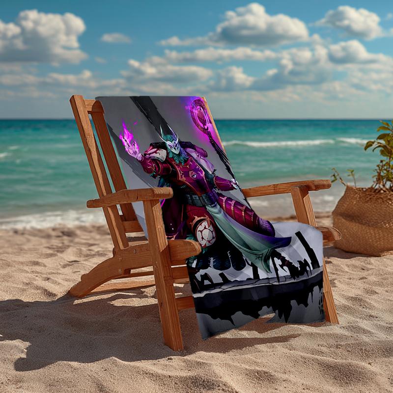 Warhammer Fashion Beach Towel: Ideal for Summer Adventures Soft, Absorbent and Quick Drying Suitable for Swimming and Bathing