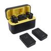 Wireless Lavalier Microphone Noise Cancelling Stable Signal Portable Lapel Mic for Camera Phone Computer Live Streaming