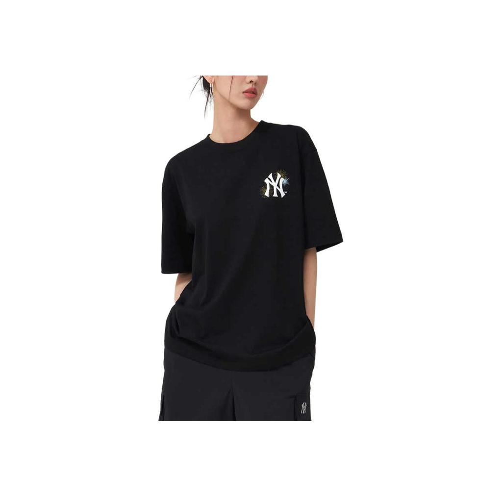 New MLB New York Yankees T Shirt Unisex Black 3ATSX2053-50BKS