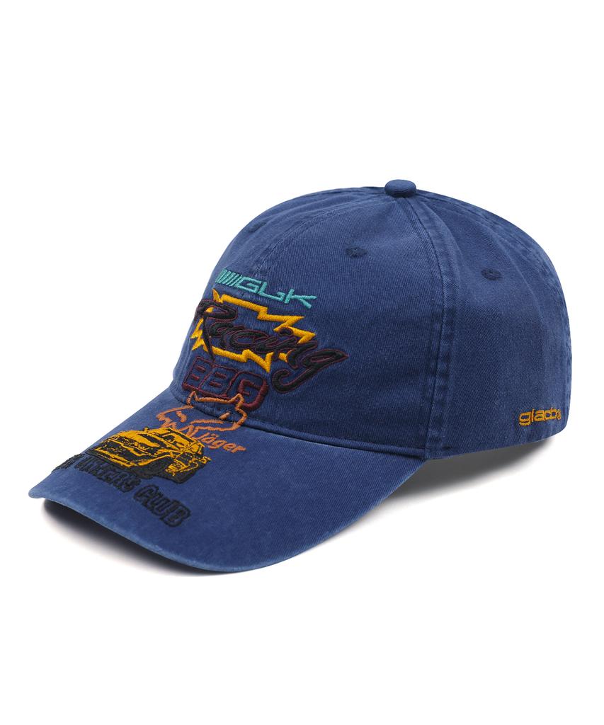 GLACK Gc063 Club Sponsor 6-Panel Ball Cap (Navy)