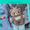 Teddy Cute Plush Bear Shaped Backpack Suitable For Girls Daily Use Outfits