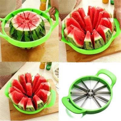 Krajalnica do arbuzów ze stali nierdzewnej Krajalnica do melonów kantalupa Kuchenny dzielnik do owoców ŚREDNICA 20 CM