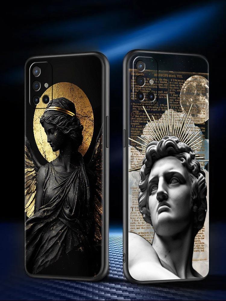 Fashion Ancient Greek Statues Phone Case For Oneplus 13R 13 12R 11 10T 10R Nord N100 N200 N10 10 9 9R 9RT CE 3 2 Z Pro Soft TPU