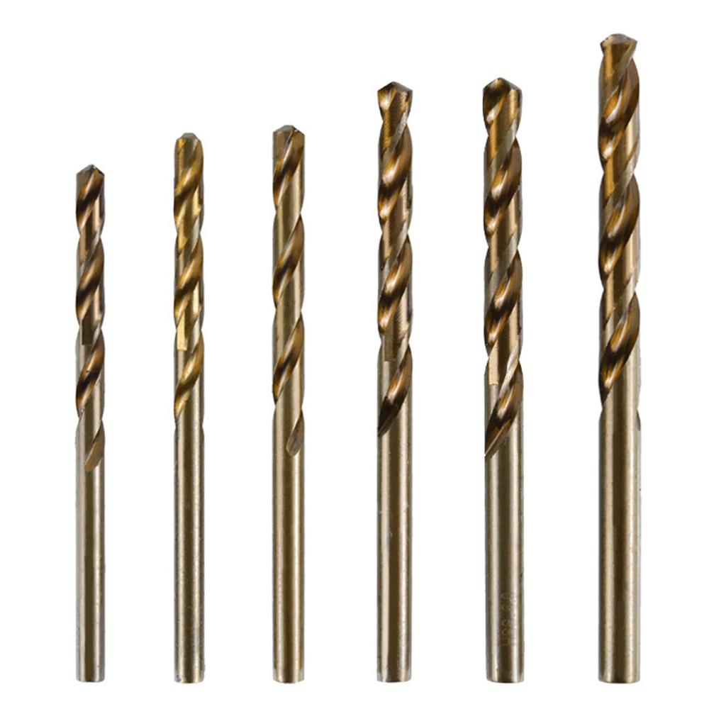 13Pieces Twist Drill Bit Collection Twist Drill Bit Set for Home Repair and Professional Use with Convenient Carry Box