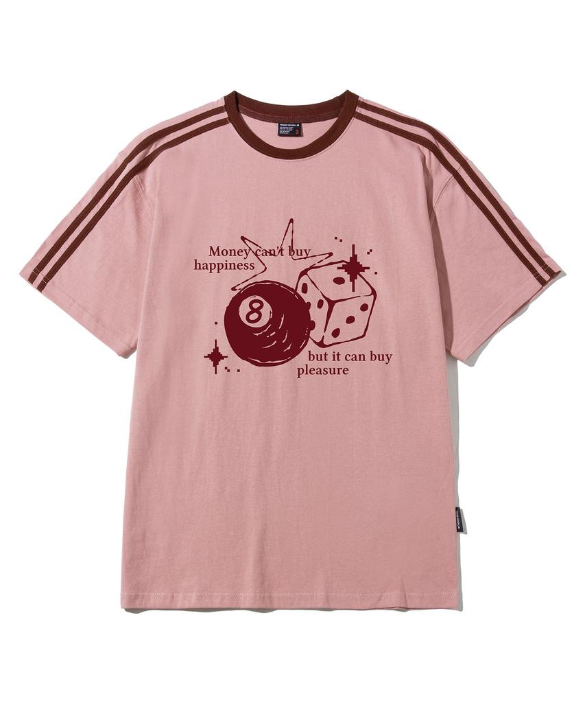 ELIMENO El Gamble Track Line Short Sleeve T-Shirt 5 Colors (Type B)