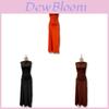 Street Style Bodycon Dress With Metal Decor For Casual Office And Party Wear