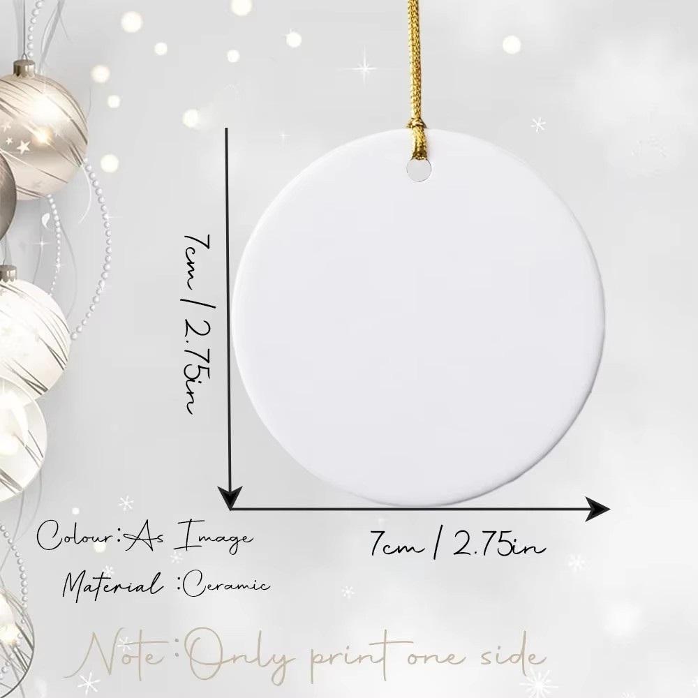 Custom Baby's First Christmas Baubles Custom Keepsake Christmas Ornament New Baby Gifts Christmas Tree Decor Xmas Gifts for Kids