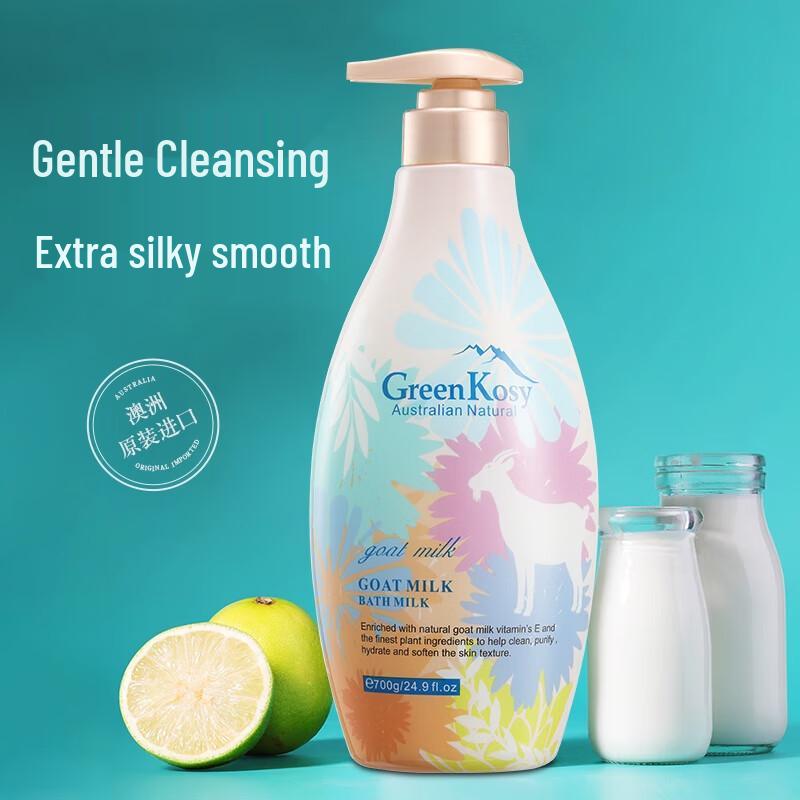 Green Valley Hydrating Shampoo & Goat Milk Shower Gel Set