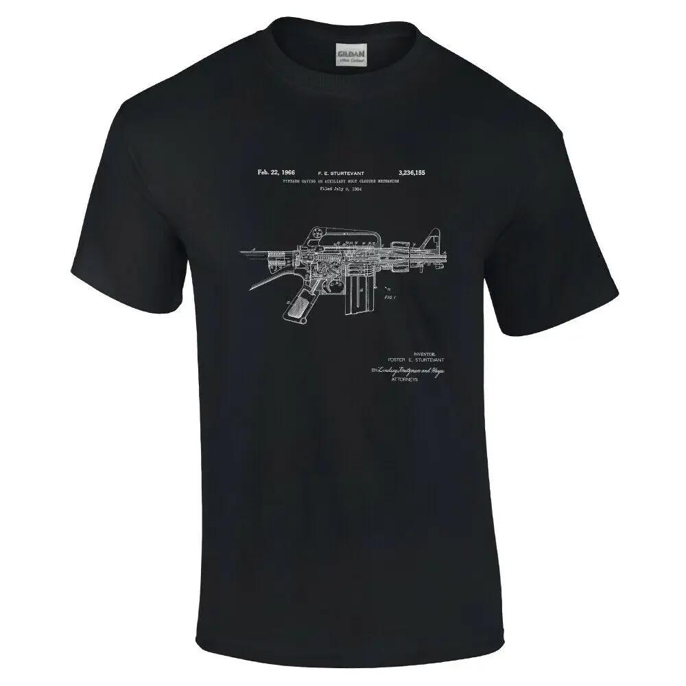 M16 Rifle Shirt M16 Ar15 Rifle M16 Shirt Gun Enthusiast Military Gift 2019 New Fashion Unisexs Clothing High Quality Shirts