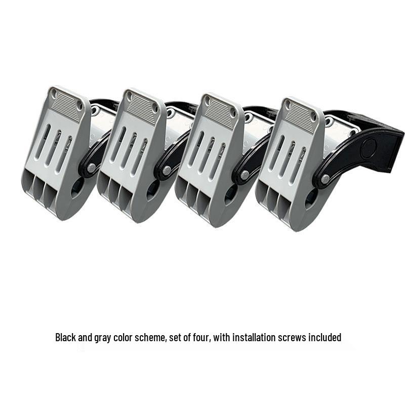 Car Floor Mats Cleaning Kit: Salon-Style Equipment with Mountable Clips for Wash & Fix